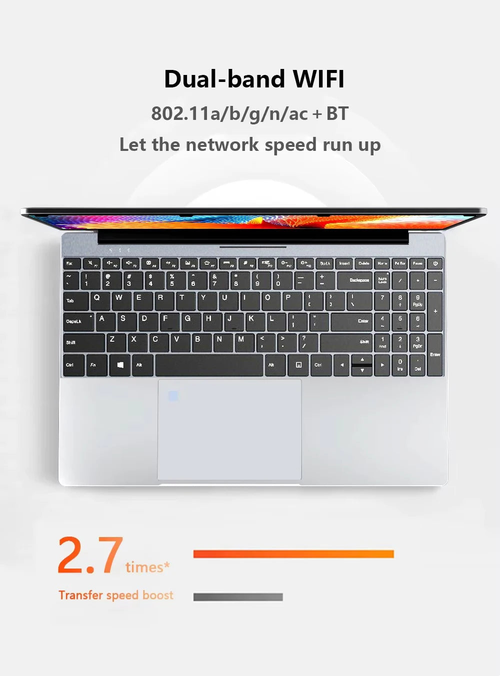 15.6 inch Portable Laptop Fingerprint Unlock Notebook 16GB 1TB Windows 11 Gaming Laptops Computer Intel i9-10980HK Notebook PC