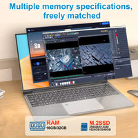2026 Xiaman 15.6" Laptop Intel Core i9 10980HK Gamer Computer 16GB RAM 1TB SSD M.2 Windows 11 Backlit Keyboard 4K HD Notebook PC
