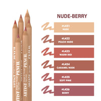 6pcs Nude Lip Liner Set Creamy Pencils - Waterproof, Matte Finish, Long-Lasting & Smudge-Proof, Easy to Apply for All Skin Types