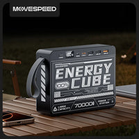 Movespeed Z70SE Power Bank 70000mh Power Station PD Fast Charging Powerbank External Battery Charger for Camping Outdoor