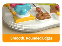 Montessori Busy Board Sensory Toys for Toddlers 1-3 Activity Music & LED Light Up Montessori Toys for 2+ Year OldTravel Toys for 2 Year Old Boys Girls