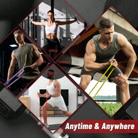 Multifunctional Resistance Bands Set Pull Up Assist Stretch Bands Yoga Fitness Training Bands For Arm Leg Body Workout Exercise