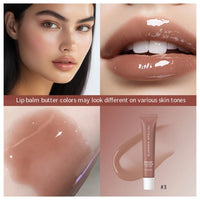 Lip Balm Set Lip Gross 4 Pack 1Kit Deep Moisturizing Lip Glaze Smoothing Color Lips Oil Long Lasting Nourishing Lips Care