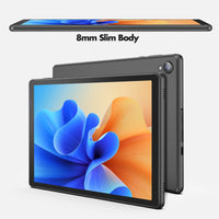 PRITOM Tablet 10 inch Android 12 32GB ROM 512GB Expand Tablets, 2GB RAM Wi-Fi 6 Tablet PC with 1.6GHz Quad Core CPU, 10.1 inch