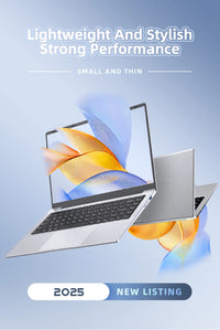 Xiaman 2026 Laptop Computer Windows 11 Intel Atom A3950 Notebook PC 12GB RAM 512GB 1TB 2TB SSD 1080P Office Study Computer PC