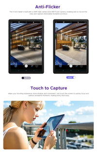 DOOGEE Tab G6+ Tablet Android 15 Gemini Al 11'' Display Dual Speakers 8000mAh Battery 8GB 256GB Support Widevine L1 Smart Pad