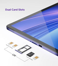 DOOGEE Tab G6+ Tablet Android 15 Gemini Al 11'' Display Dual Speakers 8000mAh Battery 8GB 256GB Support Widevine L1 Smart Pad