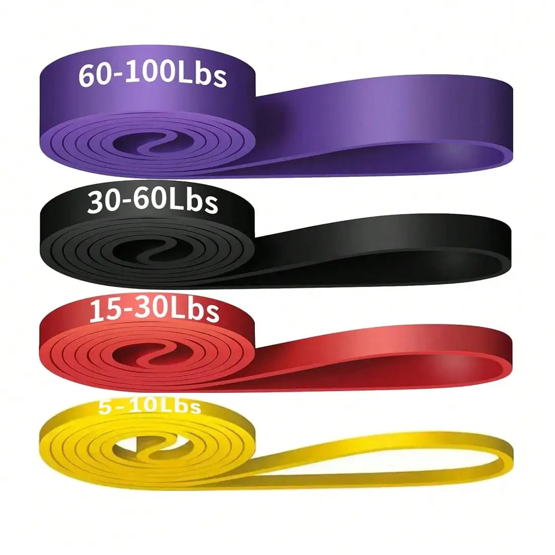 Multifunctional Resistance Bands Set Pull Up Assist Stretch Bands Yoga Fitness Training Bands For Arm Leg Body Workout Exercise
