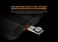 Oukitel RT3 PRO 5150mAh Battery 8"HD Display 13.9mm Ultra-Slim Profile IP68 &IP69K & MIL-STD-810H