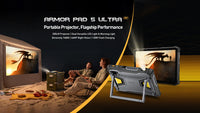 【Ships from US】Ulefone  Rugged Tablet Armor Pad 5 Ultra 5G, Portable Projector 200LM ,24200 mAh ,120W Up to 12GB +512GB ,Andro