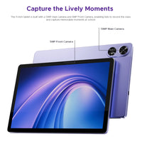 DOOGEE Tab G6+ Tablet Android 15 Gemini Al 11'' Display Dual Speakers 8000mAh Battery 8GB 256GB Support Widevine L1 Smart Pad