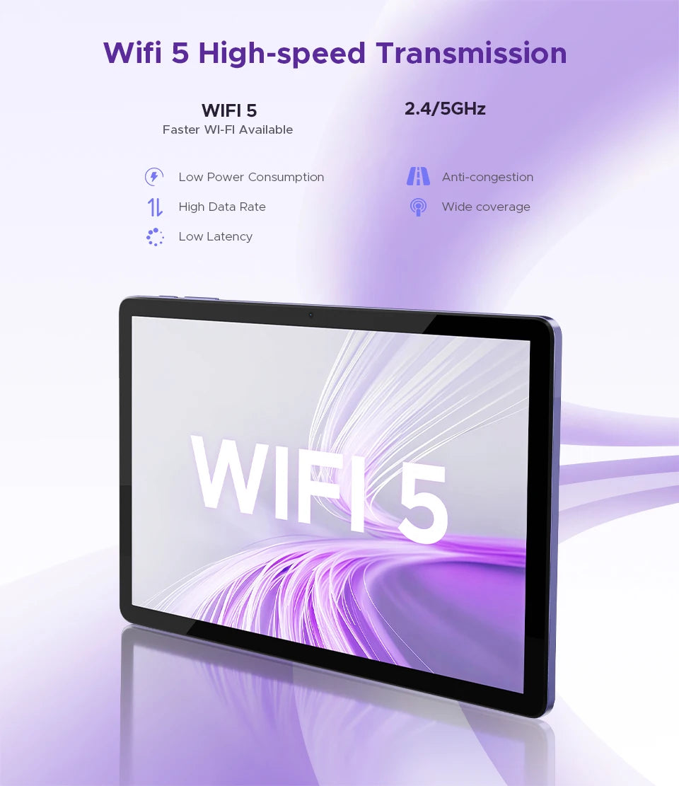 DOOGEE Tab G6+ Tablet Android 15 Gemini Al 11'' Display Dual Speakers 8000mAh Battery 8GB 256GB Support Widevine L1 Smart Pad