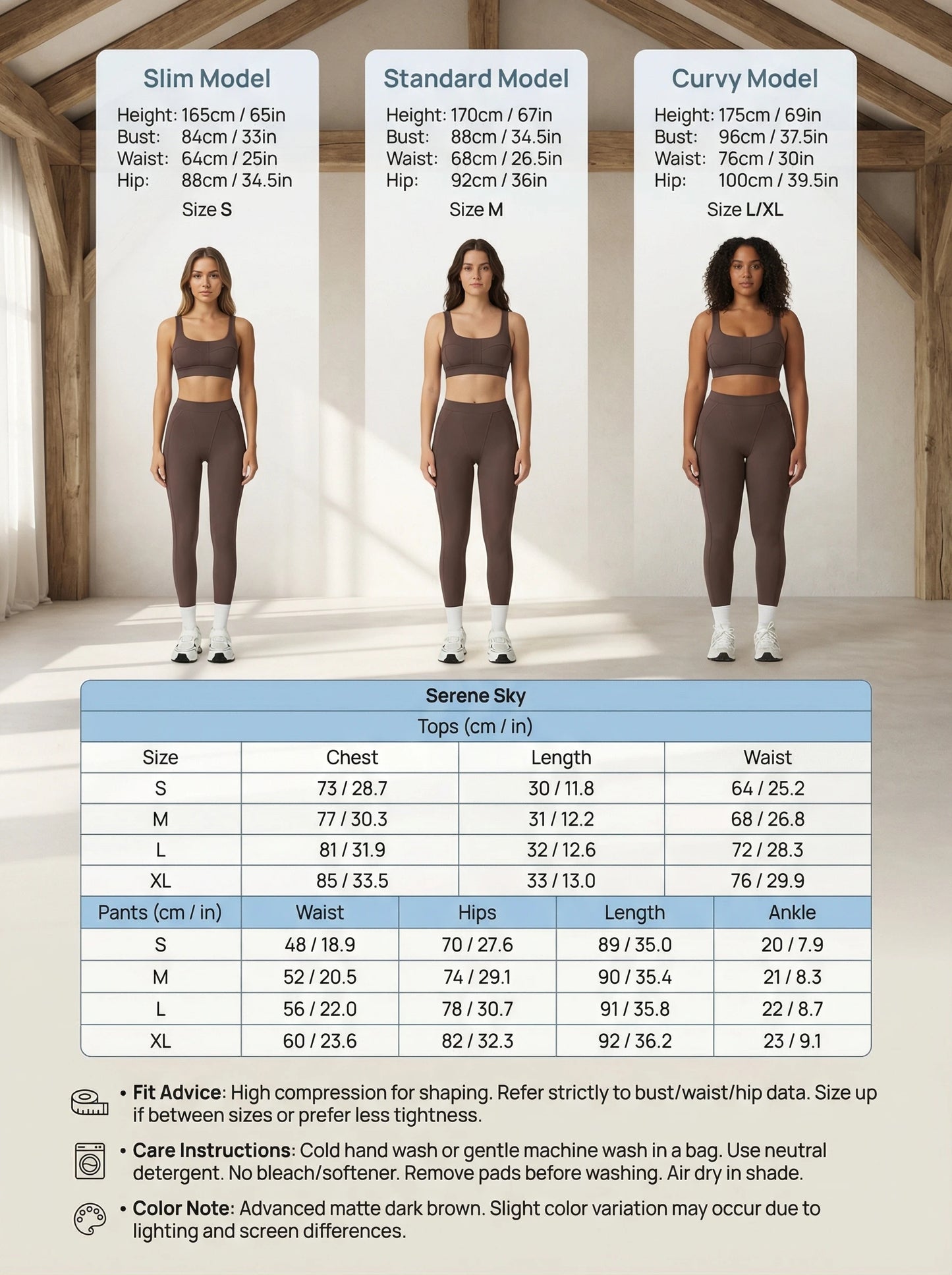 Airila 2-Piece Yoga Set Sports Bra and Leggings Pilates Gym High-Waisted Sports Casual Pants Butt-Lifting Running Shapewear Pants