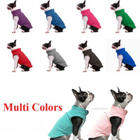 Dog Sweater Cat Fleece Vest Soft Dog Jacket with Leash D-Ring Winter Warm Coat Puppy Clothes for Dogs Cats Chihuahua Apparel