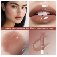 Lip Balm Set Lip Gross 4 Pack 1Kit Deep Moisturizing Lip Glaze Smoothing Color Lips Oil Long Lasting Nourishing Lips Care
