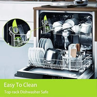 3-in-1 Avocado Slicer - Stainless Steel Pitter, Peeler, and Fruit Scraper with Non-Slip Ergonomic Handle, Dishwasher Safe (Green)