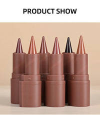 Liner Lipstick 6Colors Matte Black Brown Velvet Lipstick Waterproof Non Sticky Contouring Tint Lipliner Crayon Lip Makeup