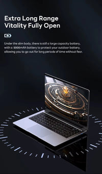 Xiaman Ultra Slim Windows 11 Laptop Computer 14.1" 12GB RAM 1TB 2TB SSD Intel A3950 Notebook 1920*1080 Office Study Computer PC