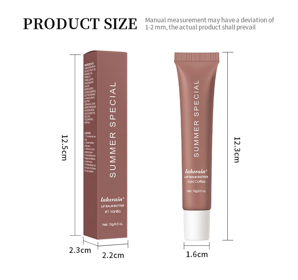 Lip Balm Set Lip Gross 4 Pack 1Kit Deep Moisturizing Lip Glaze Smoothing Color Lips Oil Long Lasting Nourishing Lips Care