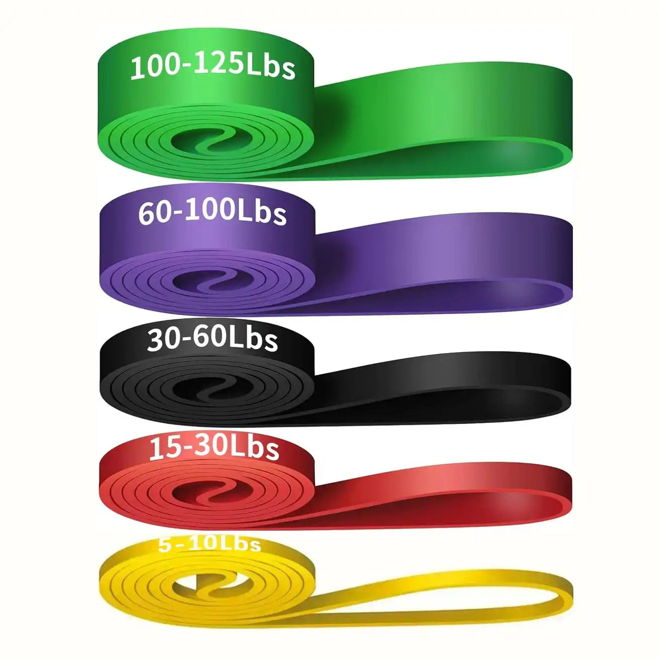 Multifunctional Resistance Bands Set Pull Up Assist Stretch Bands Yoga Fitness Training Bands For Arm Leg Body Workout Exercise