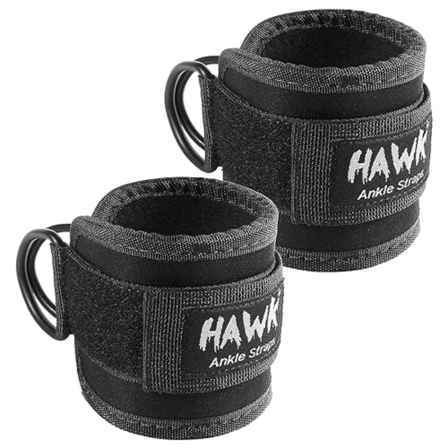 Ankle Straps for Cable Machines for Enhanced Booty, Glute, Leg and Other Lower Body Workouts, Strong and Portable Glute Kickbac