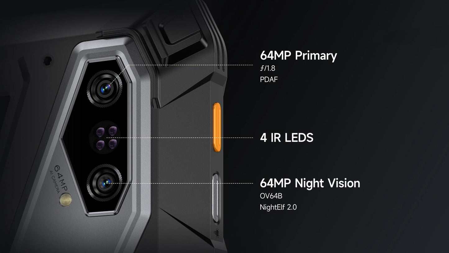 【Ships from US】Ulefone  Rugged Tablet Armor Pad 5 Ultra 5G, Portable Projector 200LM ,24200 mAh ,120W Up to 12GB +512GB ,Andro
