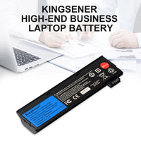 KingSener 10.8V 6600mAh Laptop Battery for Lenovo ThinkPad T470 T480 T570 T580 P51S P52S 01AV427 01AV428 01AV423 SB10K97580 61++