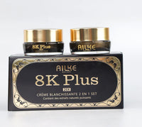 AILKE Whitening Face Cream, Reduce Dark Spots, Sun Spots, Melanin, With Collagen, Glutathione, Even Skin Tone For All Skin Types