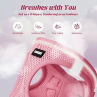 No Pull Dog Harness and Leash Set, Soft Mesh Reflective Vest for Small Medium Dogs, Step-In Design with Adjustable Straps
